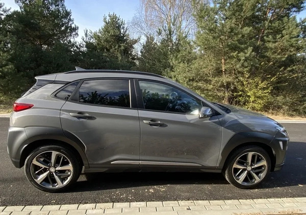Hyundai Kona cena 56149 przebieg: 122700, rok produkcji 2018 z Turek małe 191